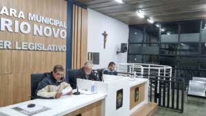 Reunião da Câmara Municipal de Rio Novo em 20.06.2023
