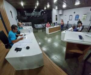 Reunião da Câmara de Rio Novo