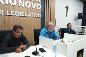 Vereadores da Câmara Municipal de Rio Novo